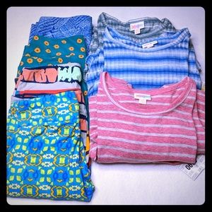 LuLaRoe Other - LuLaRoe lot of 7 sz XXS Carly & OS legging all NWT LuLaRoe Other - LuLaRoe lot of 7 sz XXS Carly & OS legging all NWT